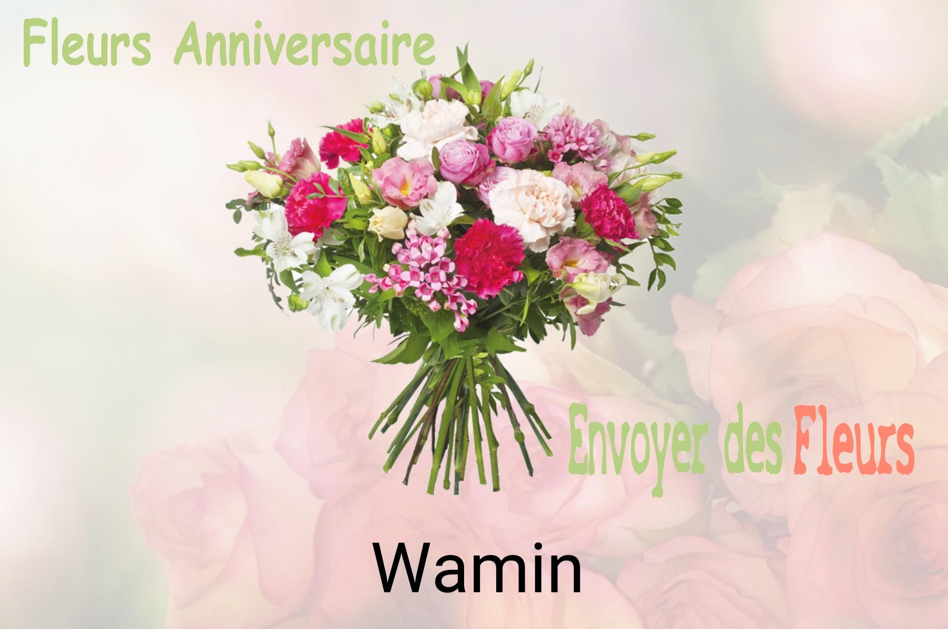 Bouquet de fleurs d’anniversaire livré à Wamin
